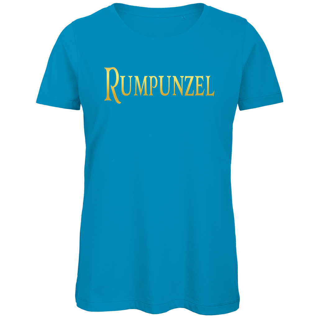 Rumpunzel - Prinzessin Gold - Damen Premium Bio T-Shirt Atoll
