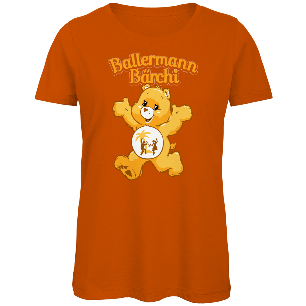 Ballermann Bärchi - Glücksbärchi - Damen Premium Bio T-Shirt Urban Orange