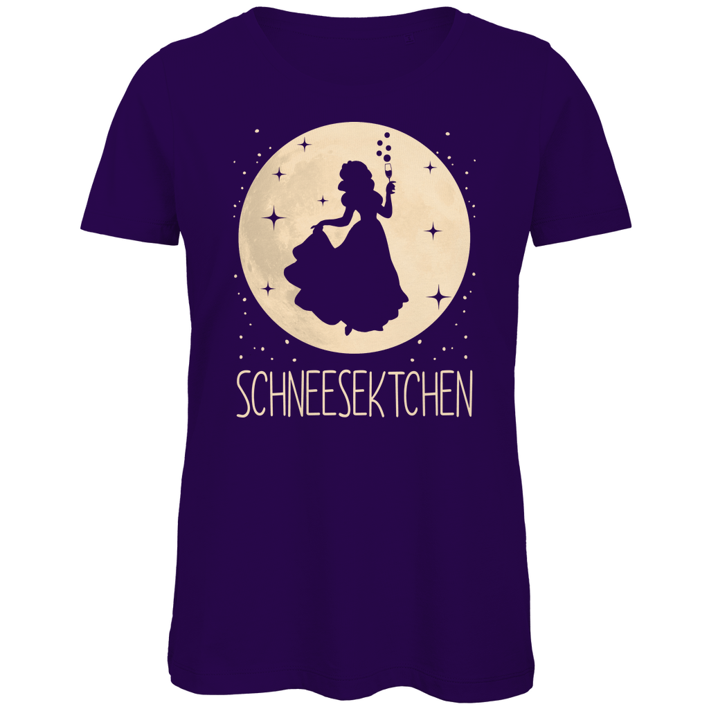 Mond Prinzessin - Schneesektchen - Damen Premium Bio T-Shirt Urban Purple