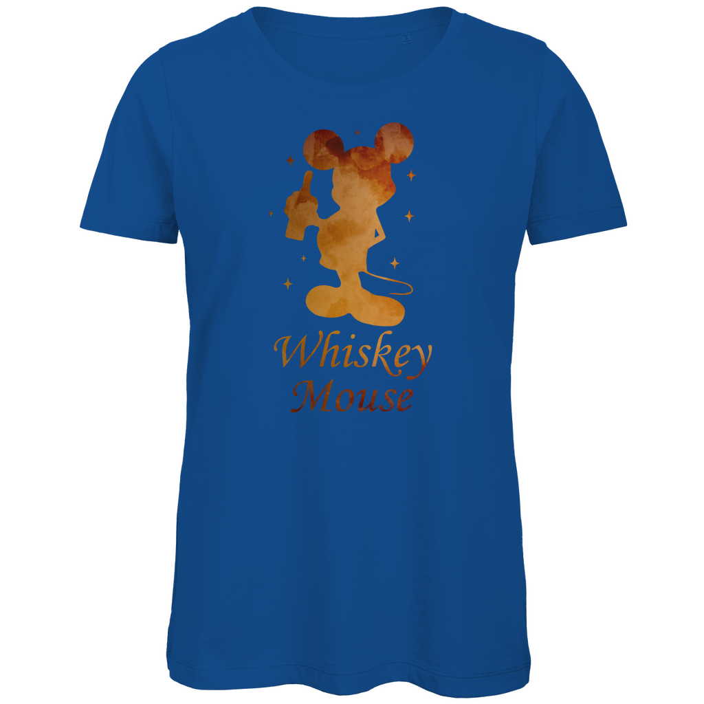 Mond Prinzessin - Whiskey Mouse - Damen Premium Bio T-Shirt Royal Blue