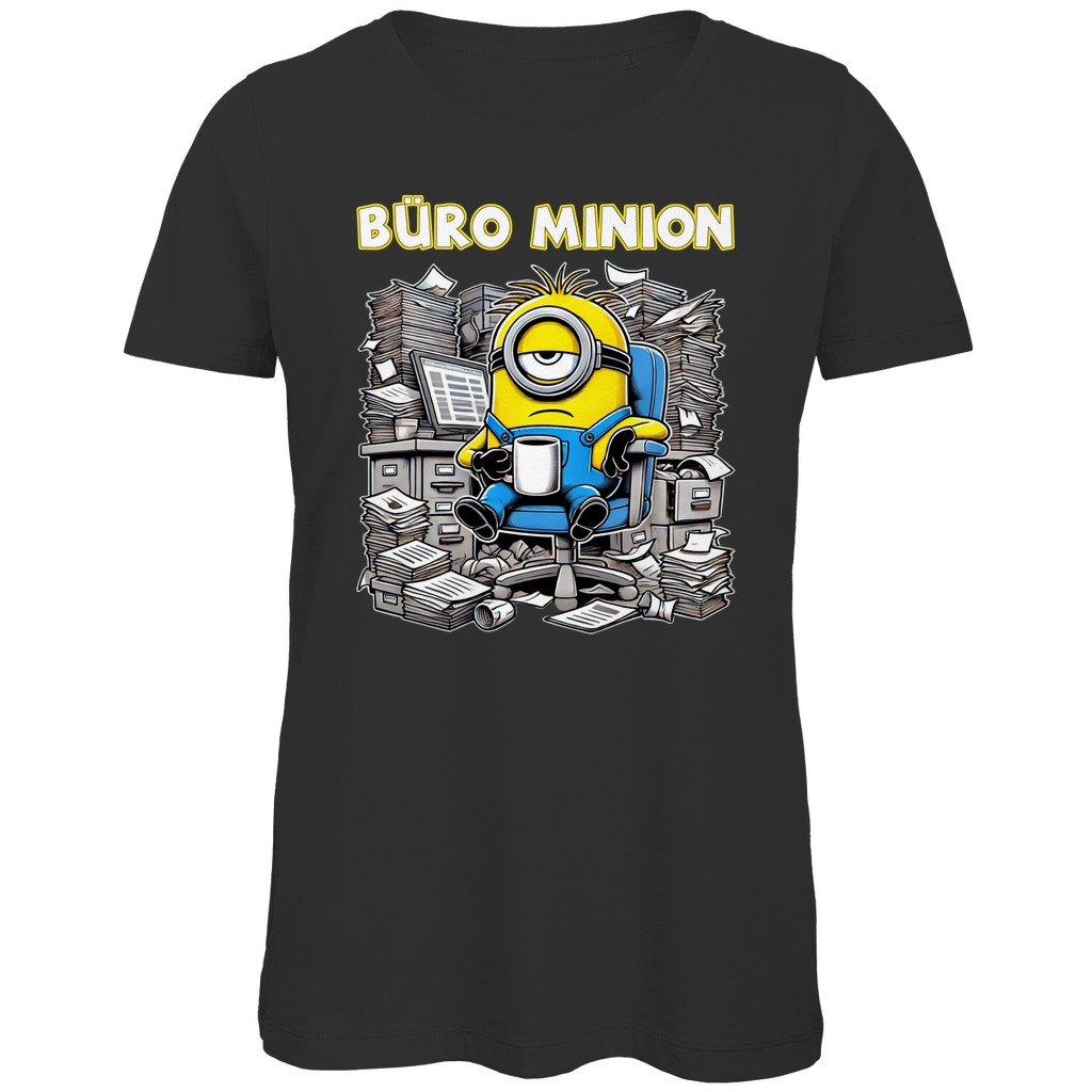 Büro Minion - Damen Premium Bio T-Shirt