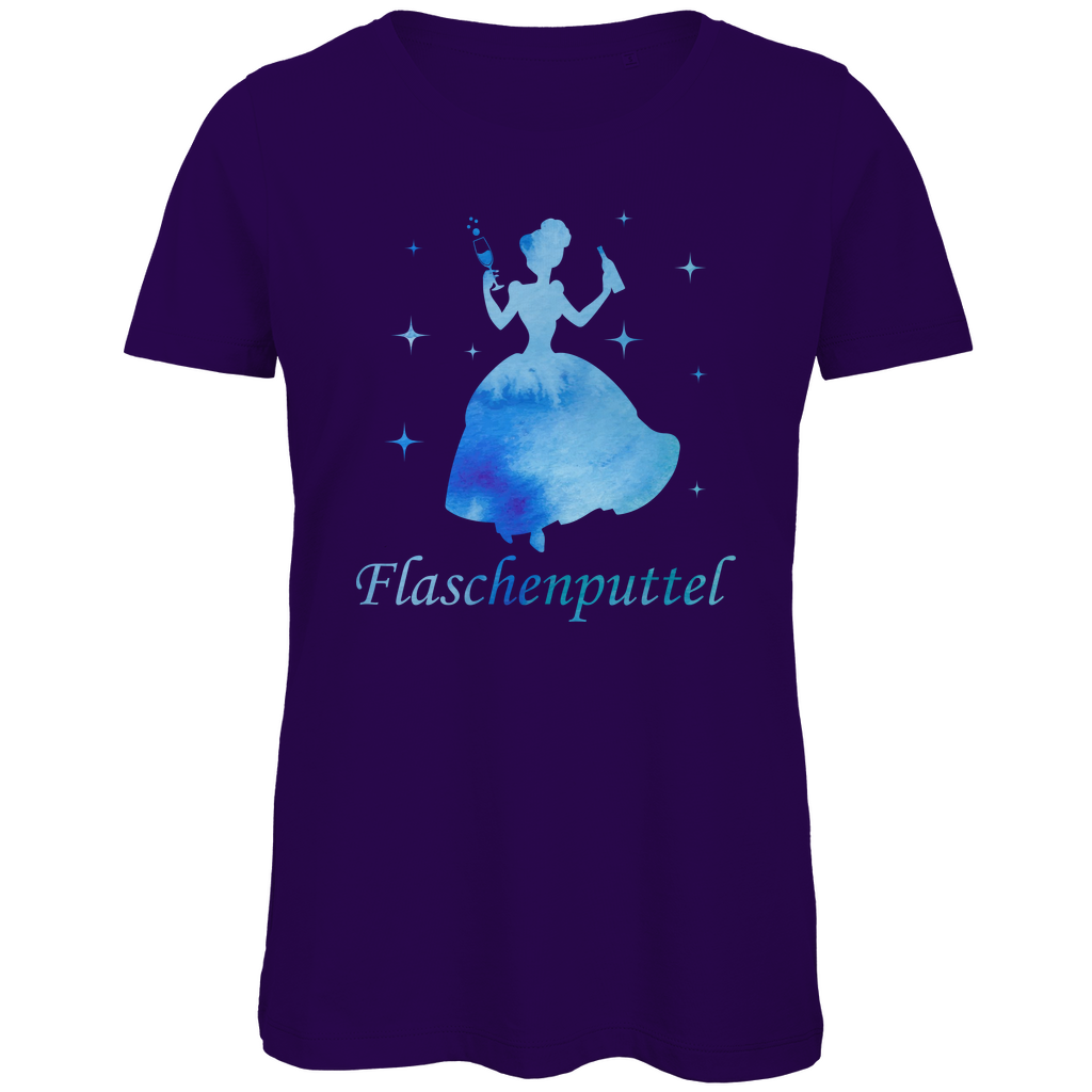 Flaschenputtel - Prinzessin Aquarell - Damen Premium Bio T-Shirt Urban Purple