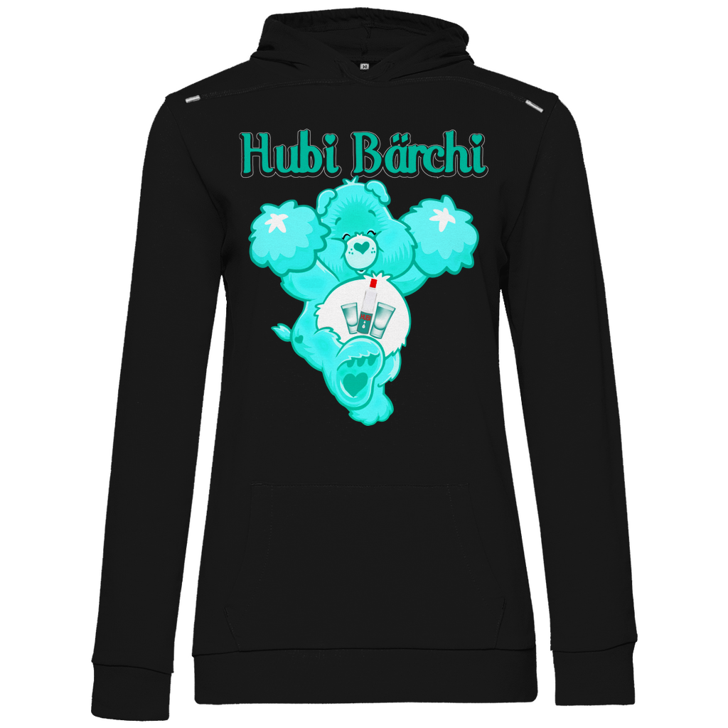Hubi Bärchi - Glücksbärchi - Damen Hoodie Black