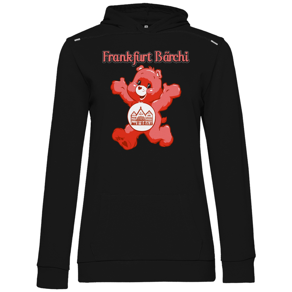 Frankfurt Bärchi - Glücksbärchi - Damen Hoodie Black
