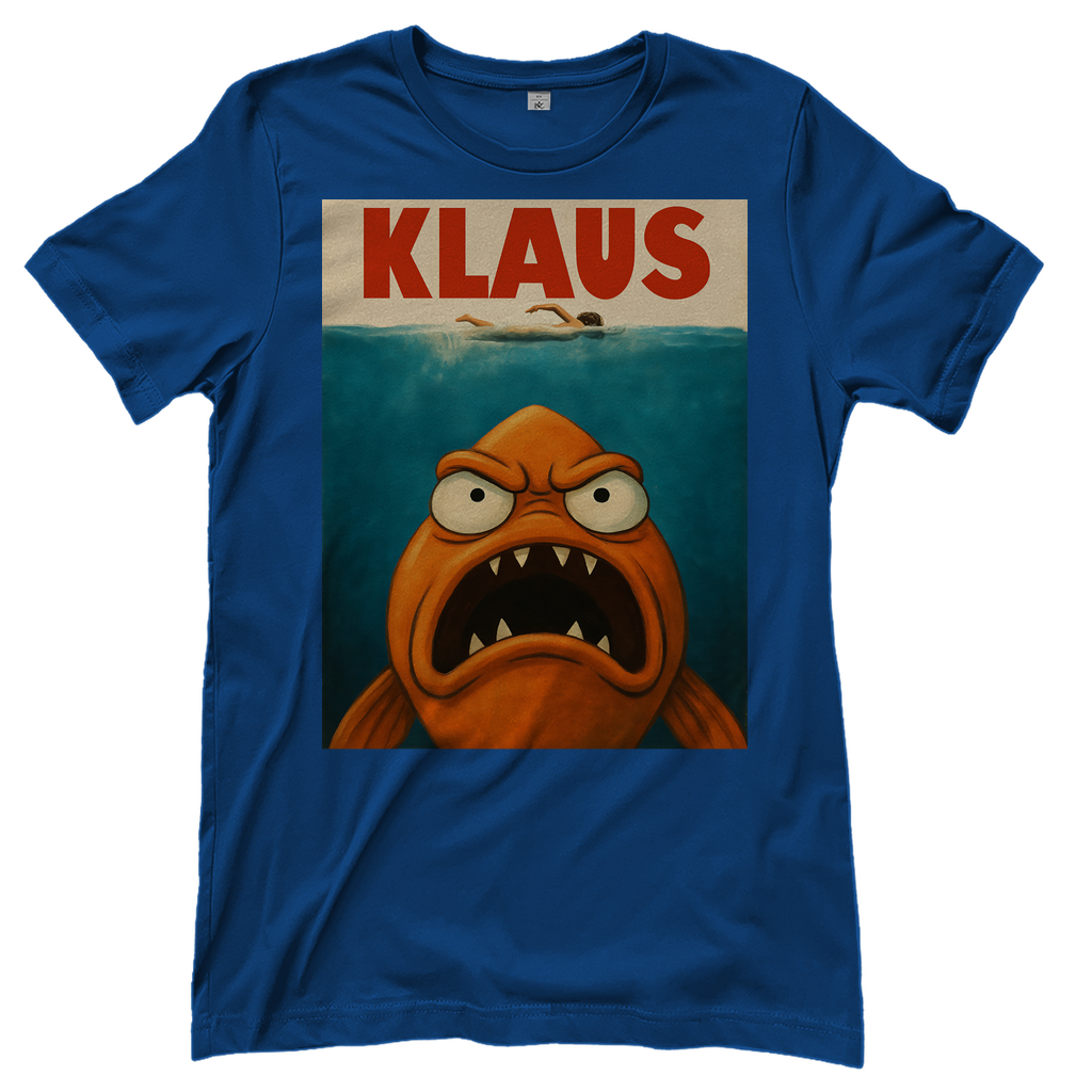 Klaus der Weiße Hai American Dad Mashup - Damen T-Shirt Royal Blue