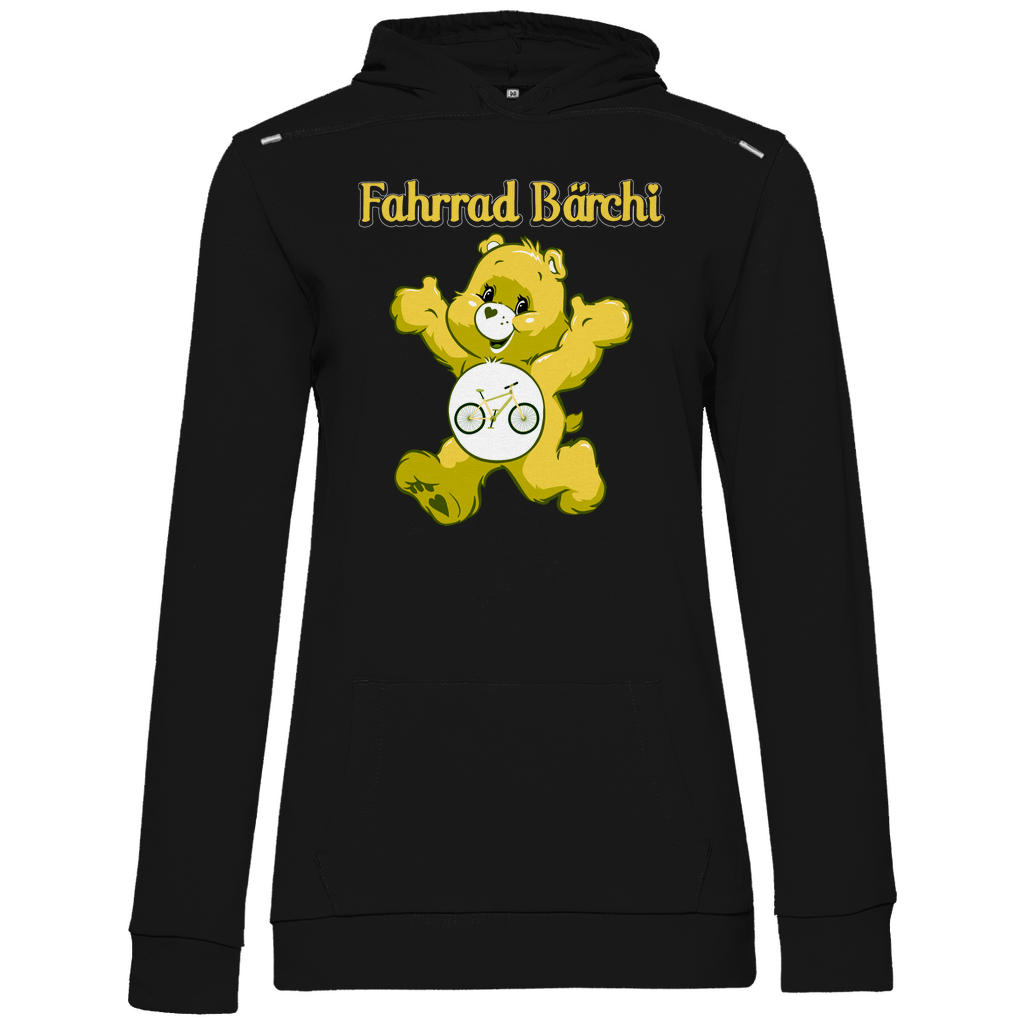 Fahrrad Bärchi - Glücksbärchi - Damen Hoodie Black