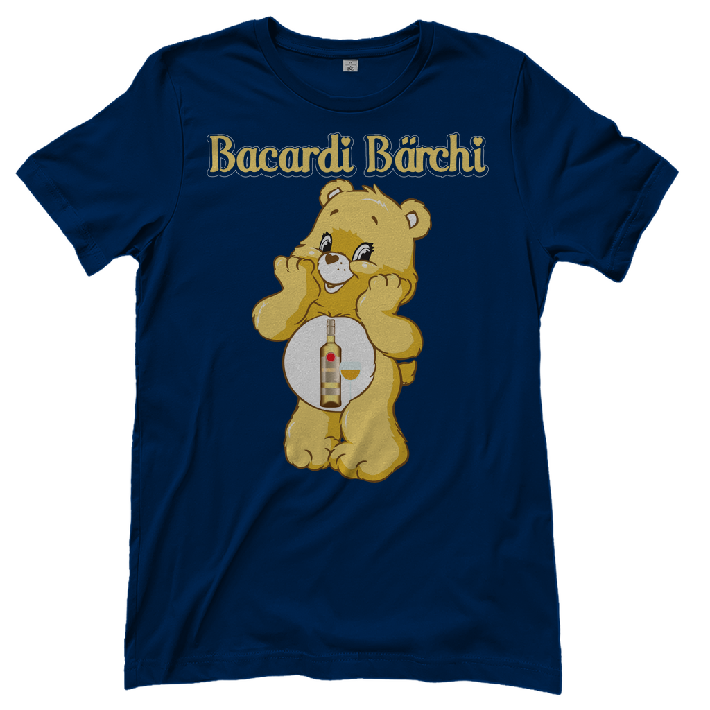 Bacardi Bärchi - Glücksbärchi - Damenshirt Navy