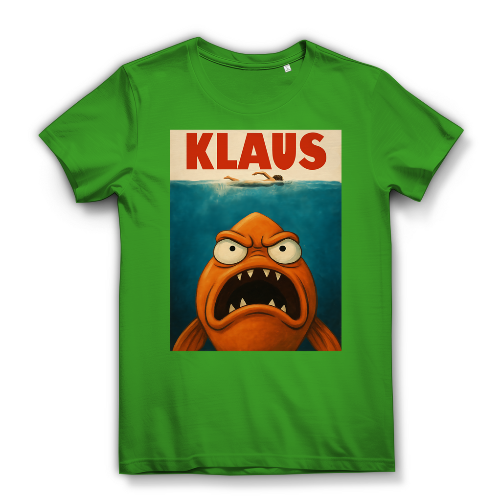 Klaus der Weiße Hai American Dad Mashup - Damen Premium Bio T-Shirt Real Green