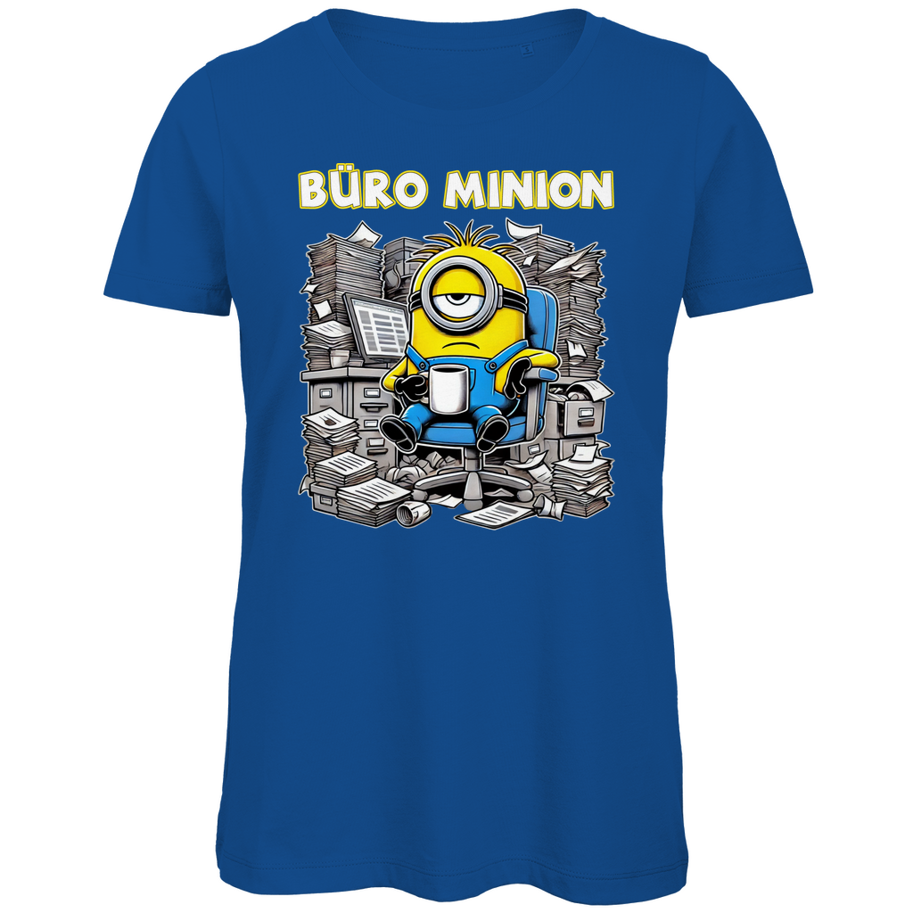 Büro Minion - Damen Premium Bio T-Shirt