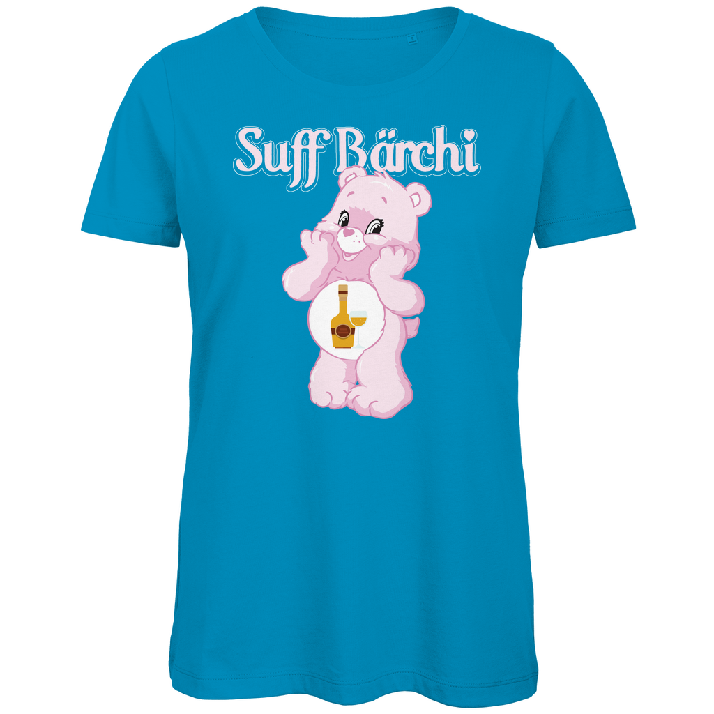 Suff Bärchi - Glücksbärchi - Damen Premium Bio T-Shirt Atoll