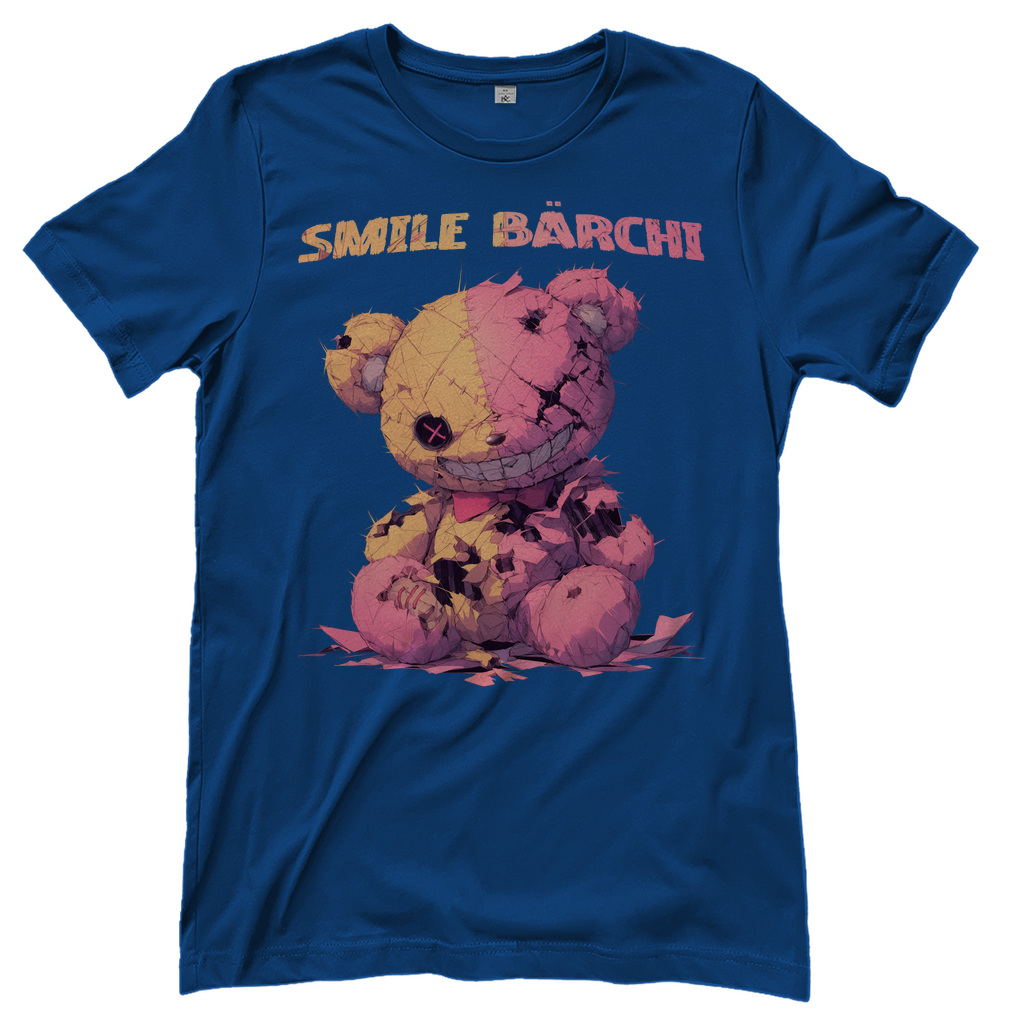 Smile Bärchi - Damenshirt Royal Blue