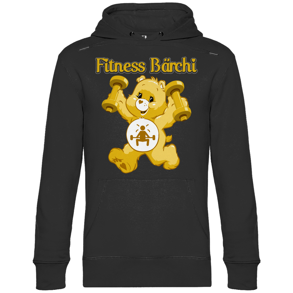 Fitness Bärchi - Glücksbärchi - Unisex Hoodie Black