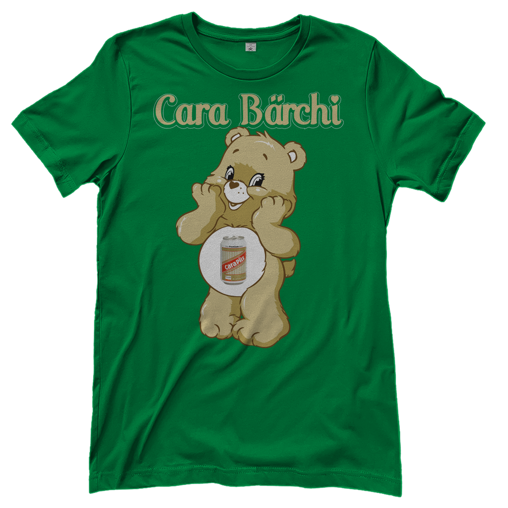 Cara Bärchi - Glücksbärchi - Damenshirt Kelly Green