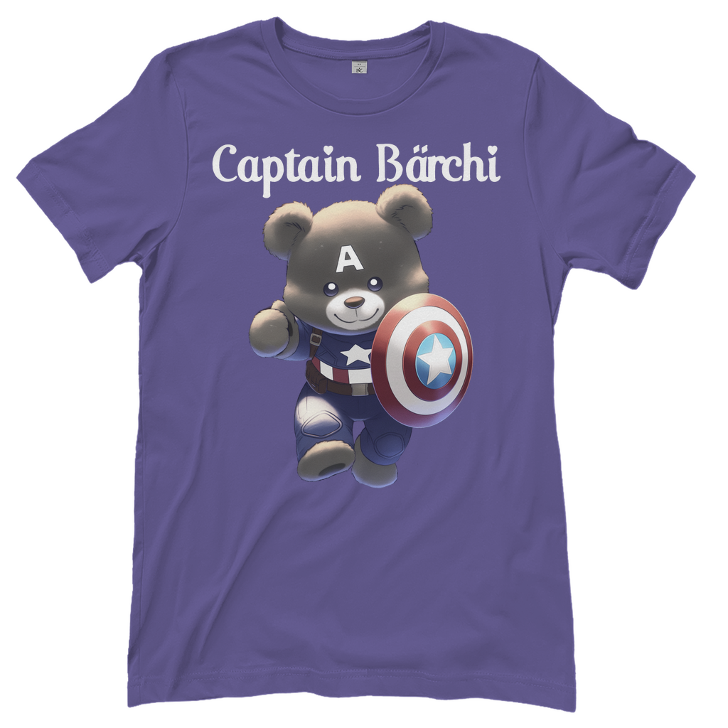Captain Bärchi - Glücksbärchi - Damenshirt Millennial Lilac