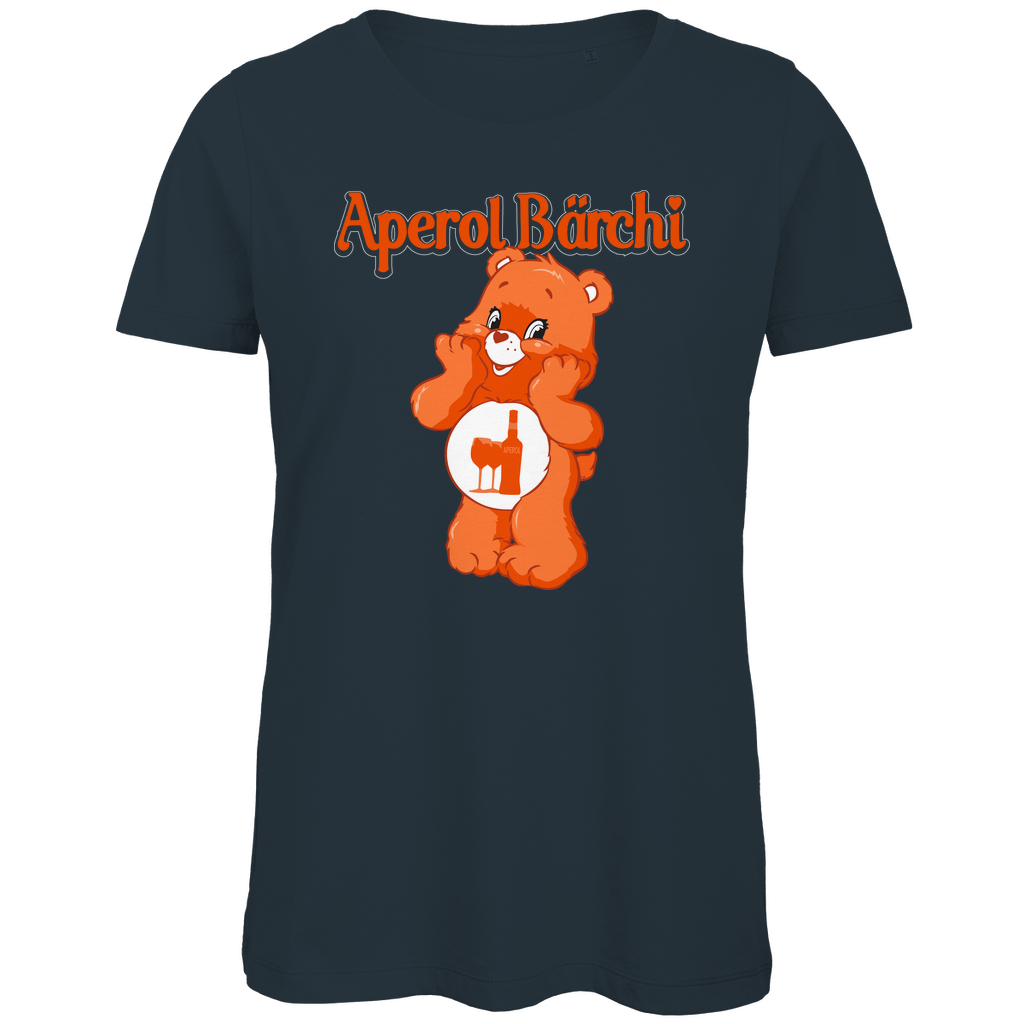 Aperol Bärchi - Glücksbärchi - Damen Premium Bio T-Shirt Dark Grey