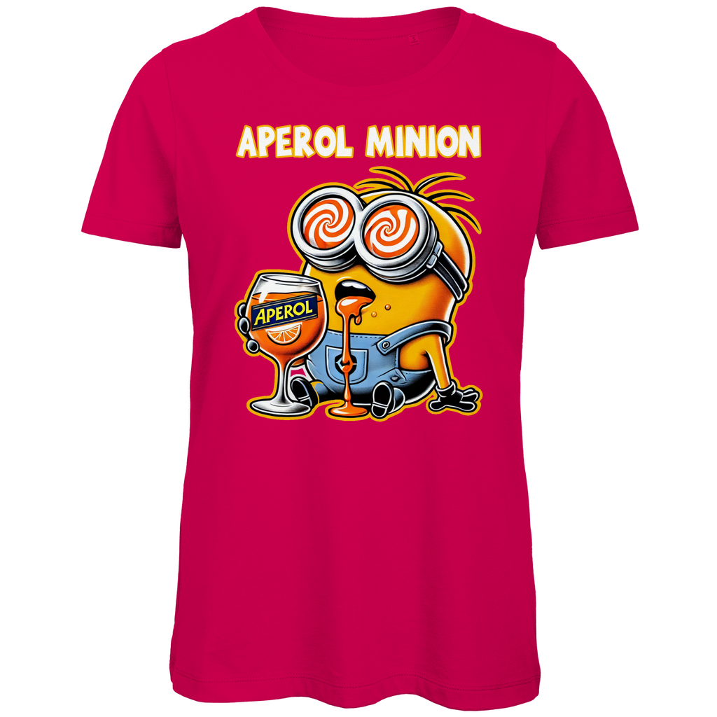 Aperol Minion - Damen Premium Bio T-Shirt