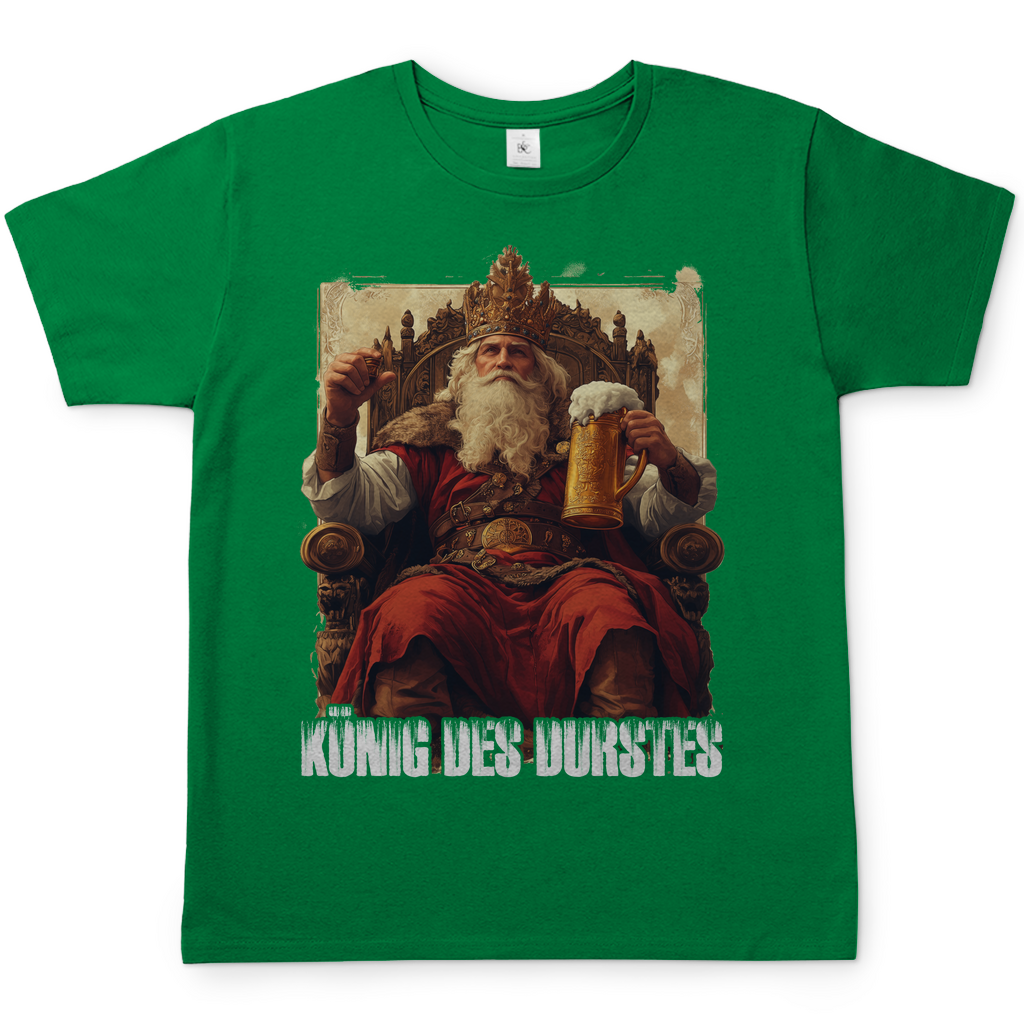 König des Durstes - Herren Shirt Kelly Green