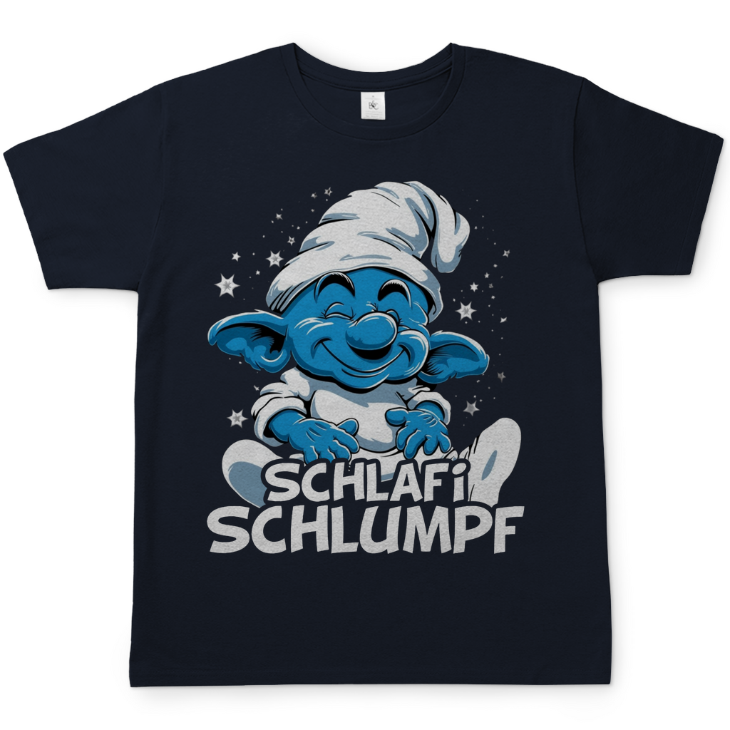Schlafi Schlumpf Grafik - Herren Shirt