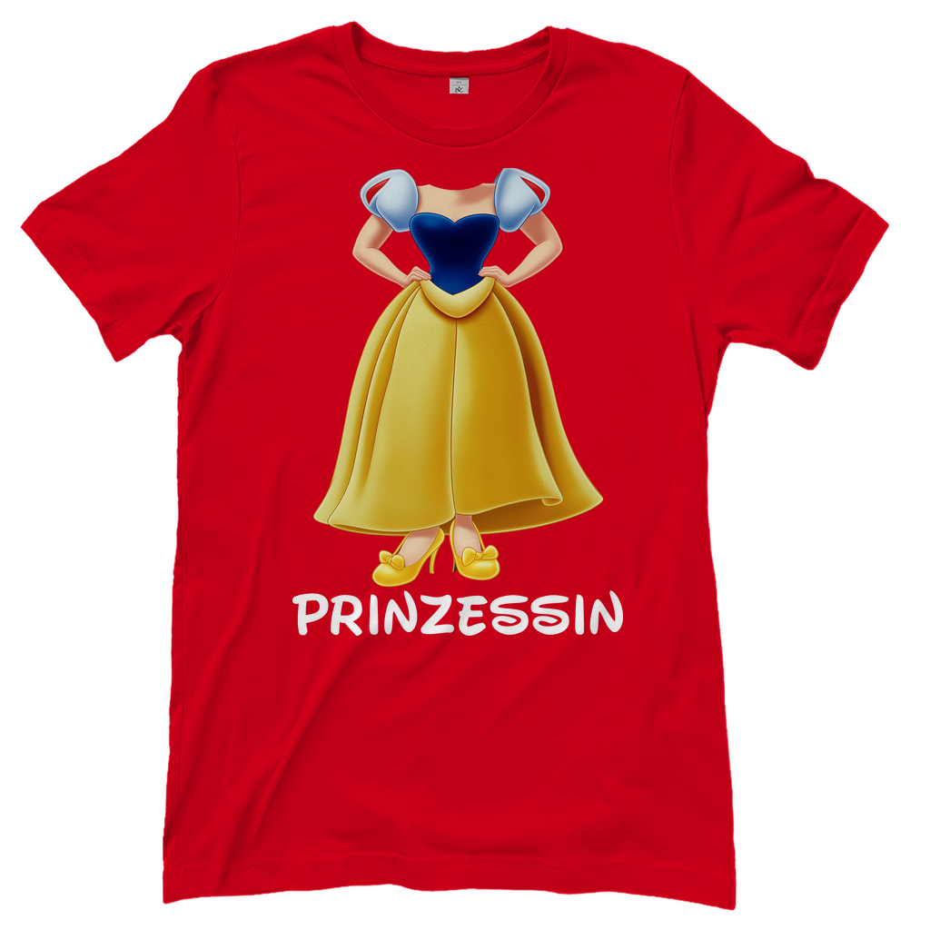 Schneewittchen und die 7 Zwerge - Prinzessin - Damenshirt Red