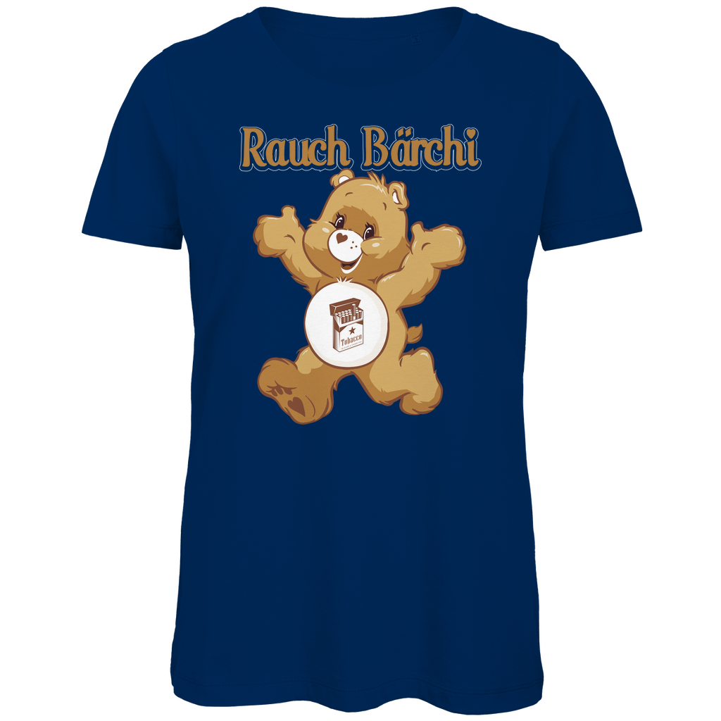 Rauch Bärchi - Glücksbärchi - Damen Premium Bio T-Shirt Navy