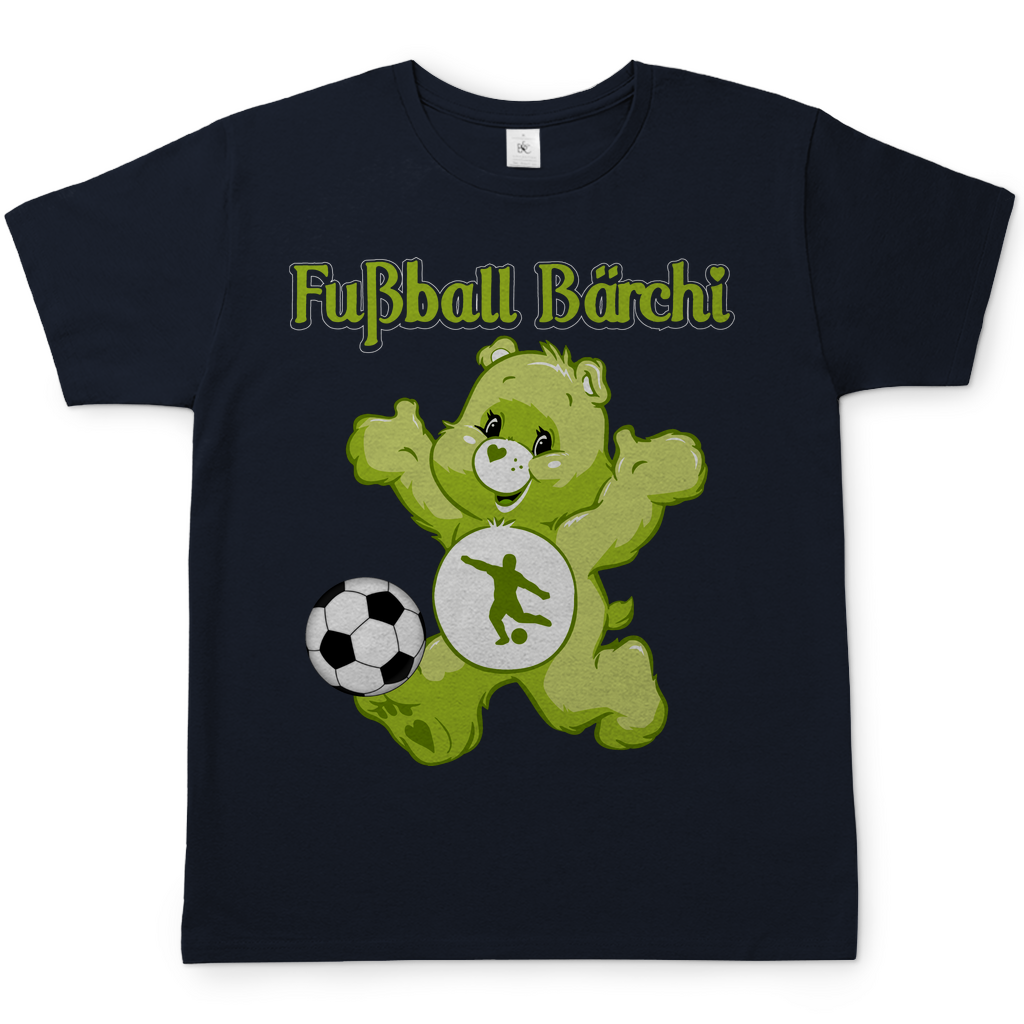Fußball Bärchi - Glücksbärchi - Herren Shirt Navy
