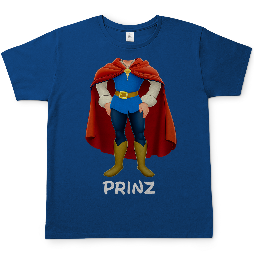 Schneewittchen und die 7 Zwerge - Prinz - Herren Shirt Royal Blue