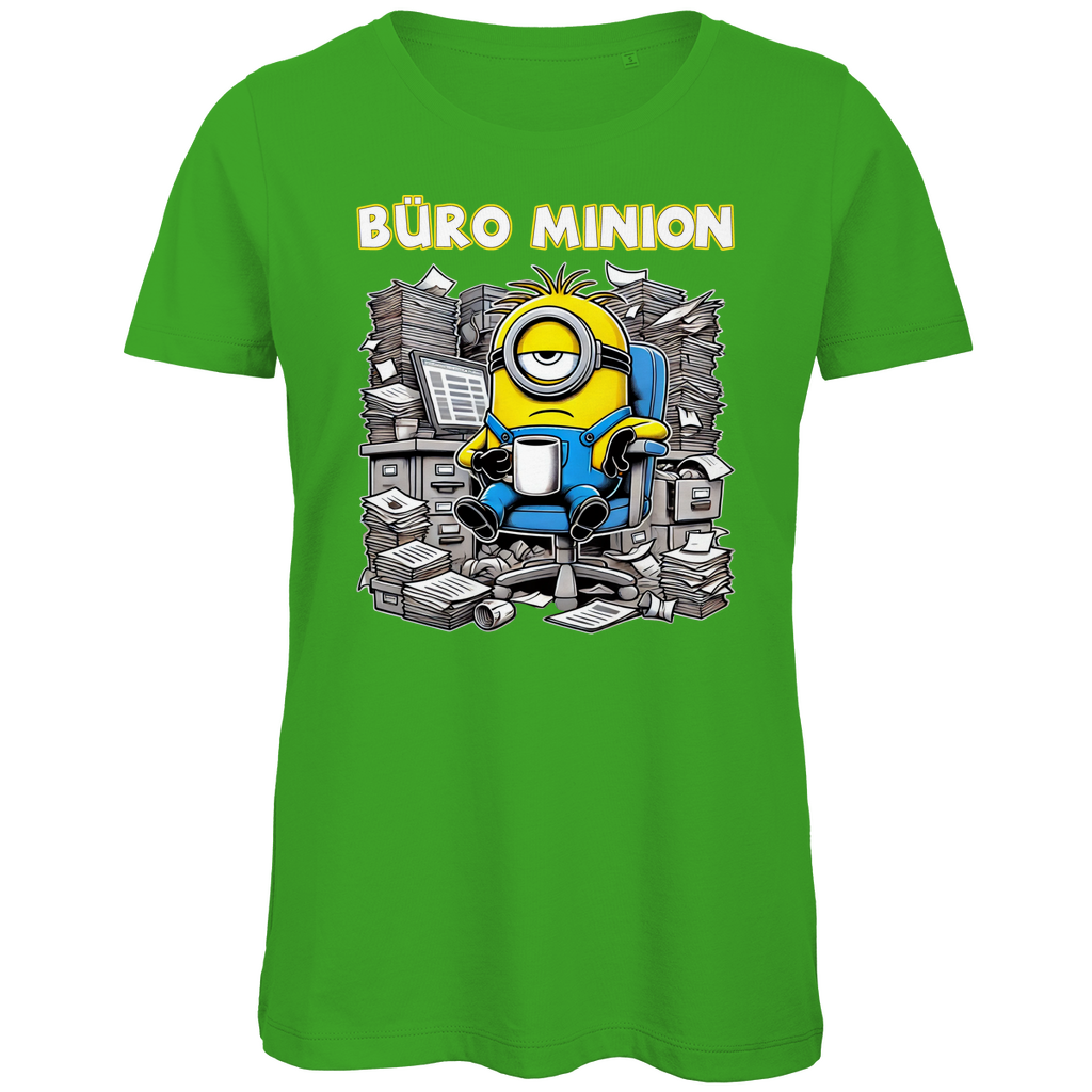 Büro Minion - Damen Premium Bio T-Shirt