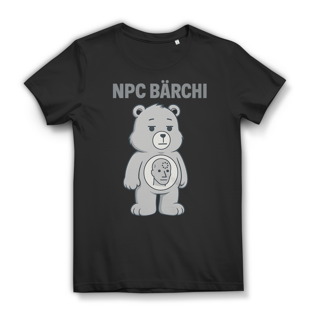 NPC Bärchi - Glücksbärchi - Damen Premium Bio T-Shirt Black