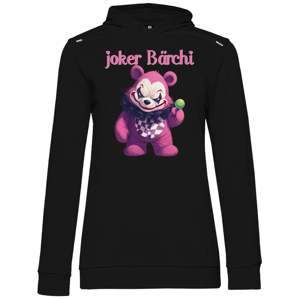 Joker Bärchi - Glücksbärchi - Damen Hoodie Black