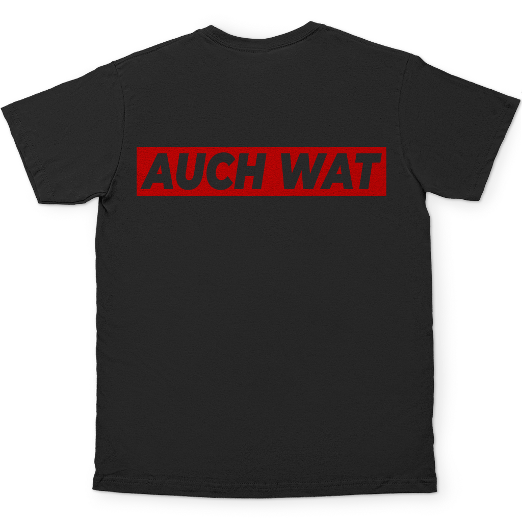 Hinten steht auch wat - Beidseitiger Druck - Herren Shirt