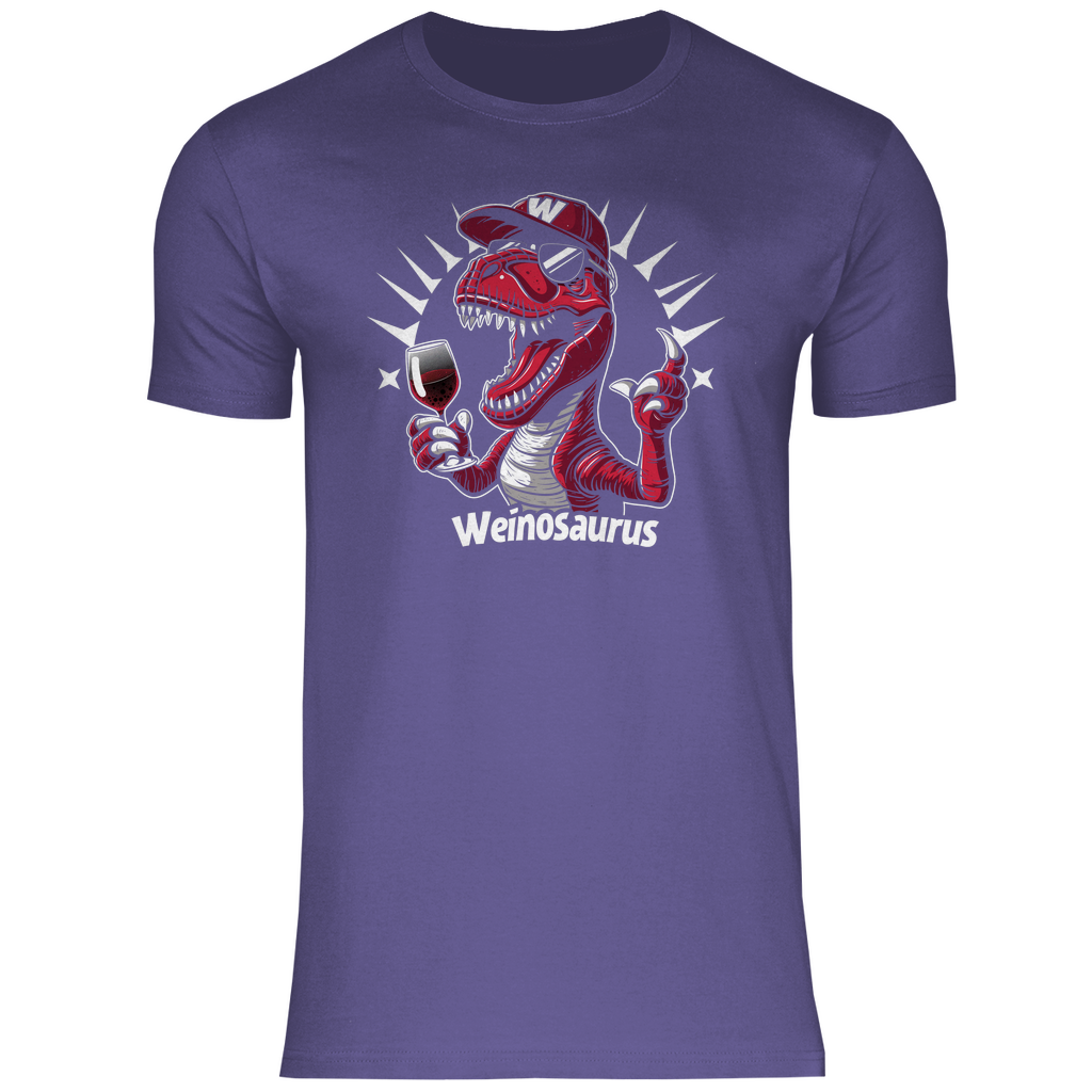 Weinosaurus - Herren Shirt Millennial Lilac