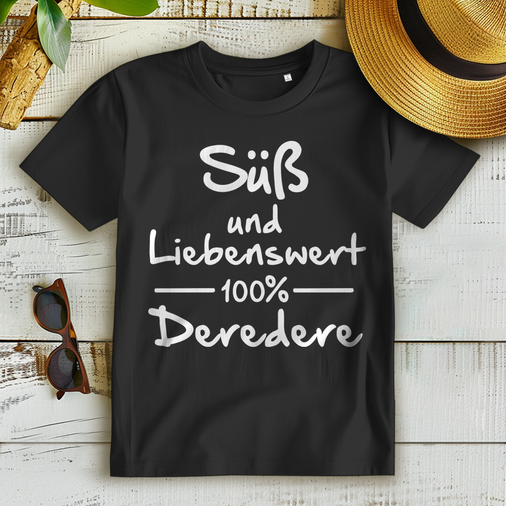 Deredere Shirt Damen – Süß und liebenswert Anime Design für Otaku Girls mit Herz