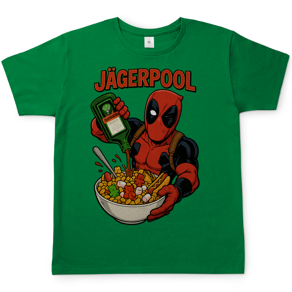 Jägermeister Deadpool Jägerpool - Herren T-Shirt