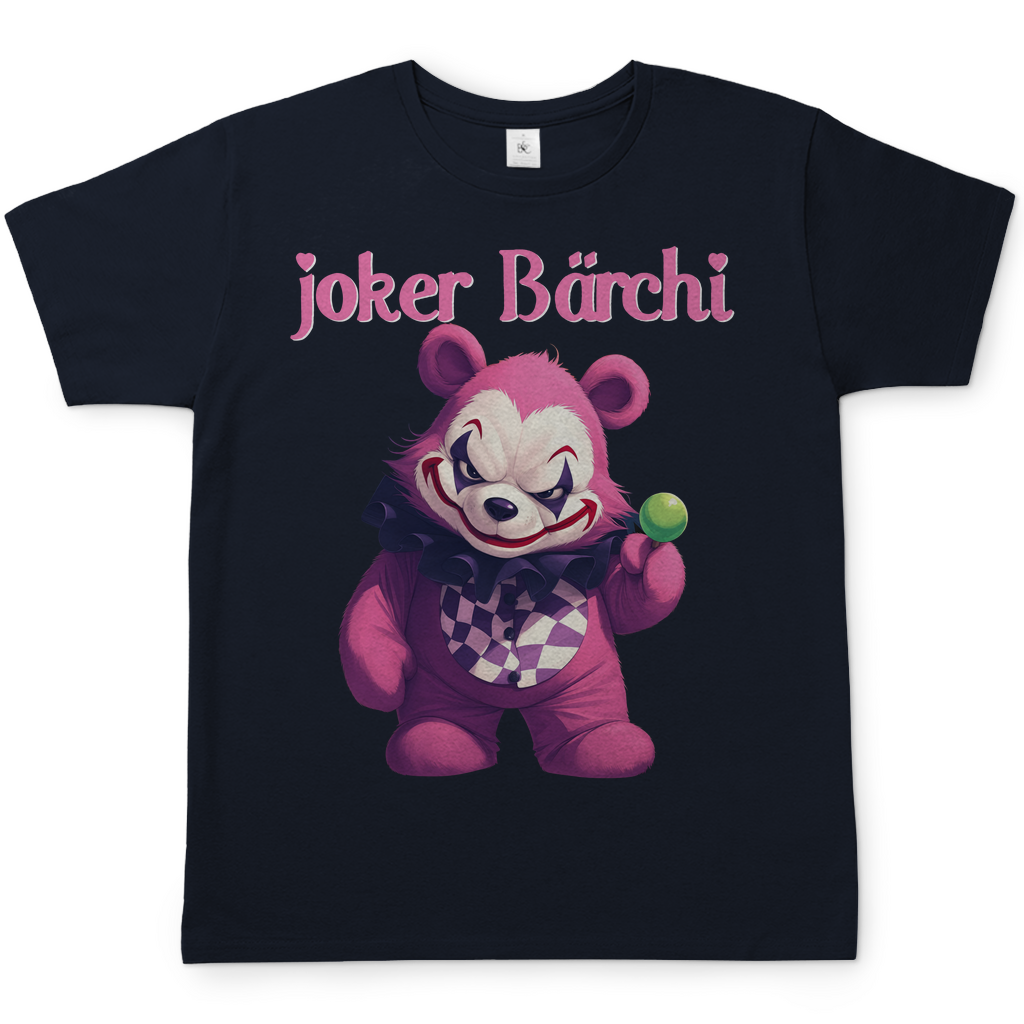 Joker Bärchi - Glücksbärchi - Herren Shirt Navy