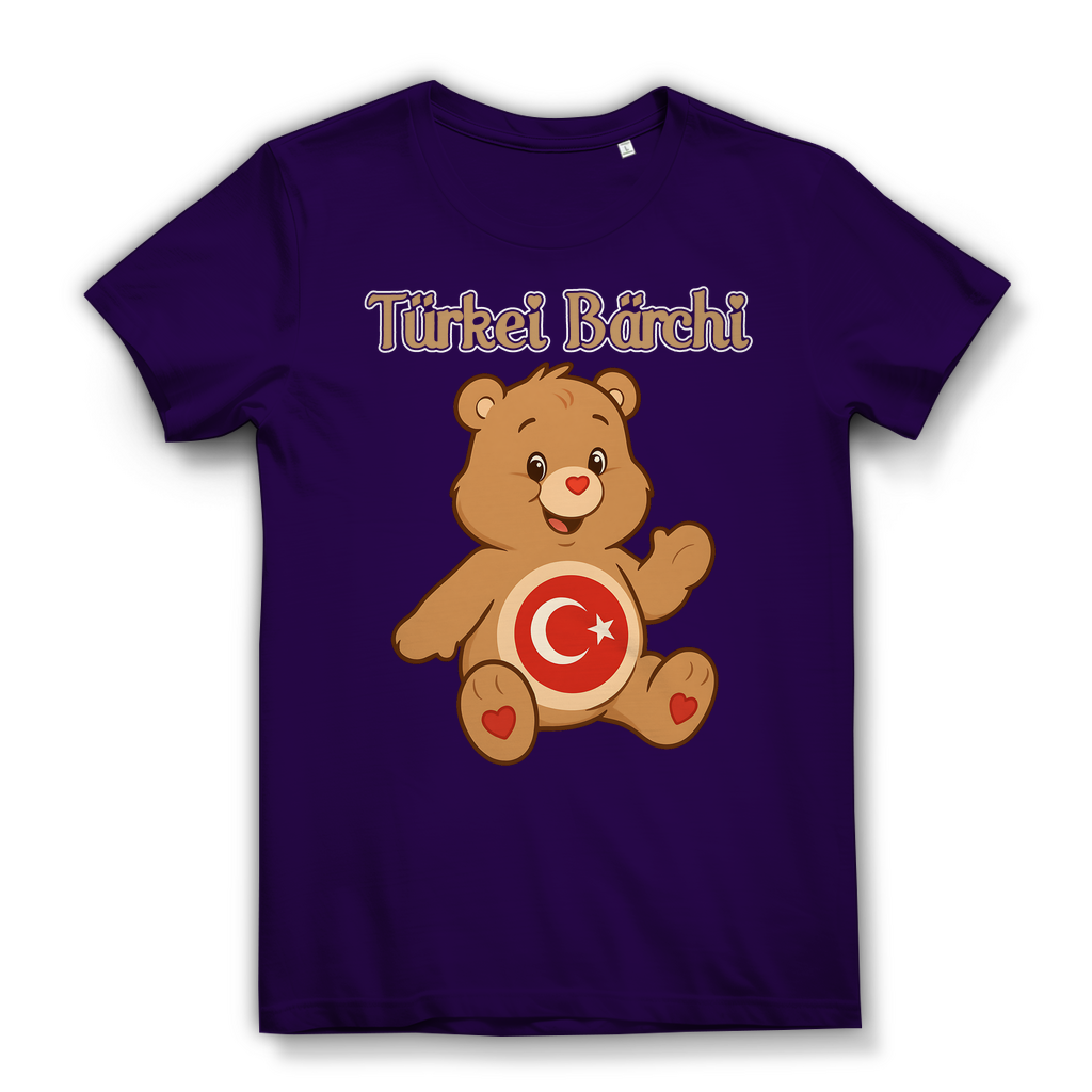 Türkei Bärchi - Glücksbärchi - Damen Premium Bio T-Shirt Urban Purple