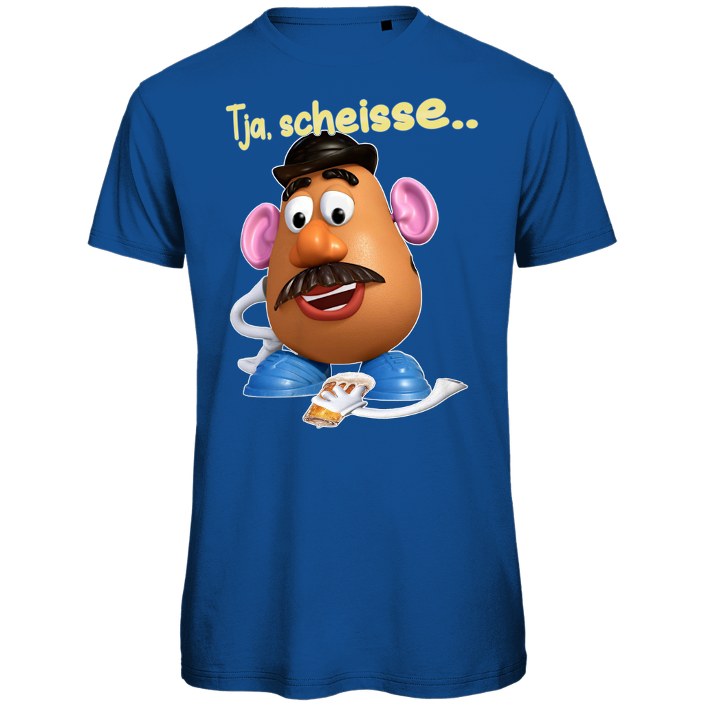 Tja, scheisse - Charlie Naseweis Toy Story - Herren Premium Bio T-Shirt Royal Blue