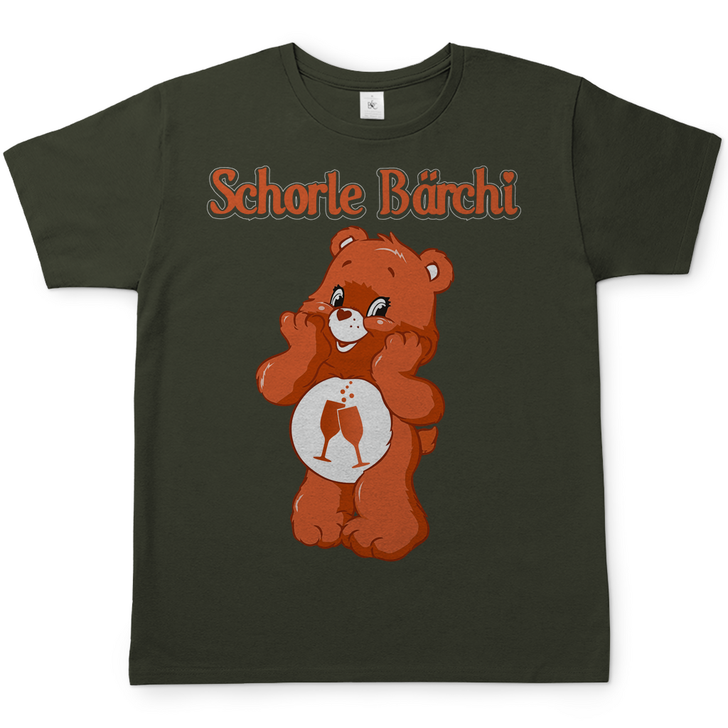Schorle Bärchi - Glücksbärchi - Herren Shirt Urban Khaki