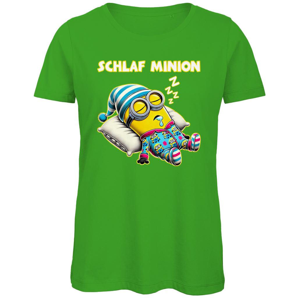 Schlaf Minion - Damen Premium Bio T-Shirt