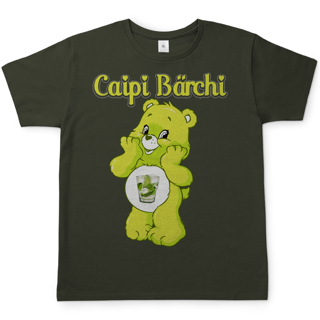 Caipi Bärchi - Glücksbärchi - Herren Shirt Urban Khaki