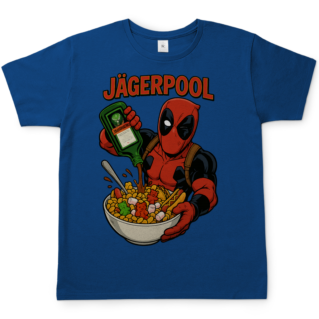 Jägermeister Deadpool Jägerpool - Herren T-Shirt