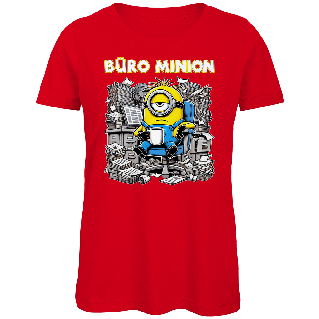 Büro Minion - Damen Premium Bio T-Shirt