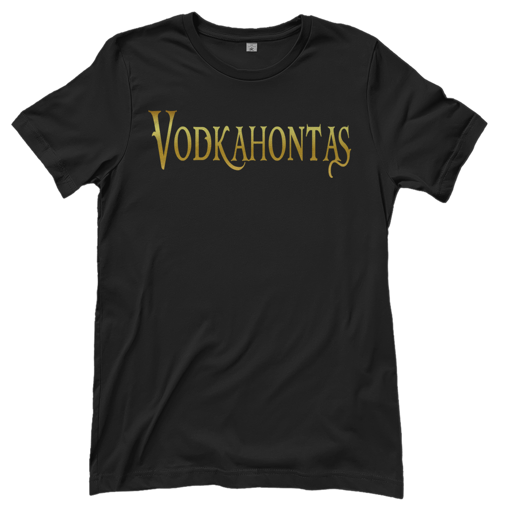 Vodkahontas - Prinzessin Gold - Damenshirt Black