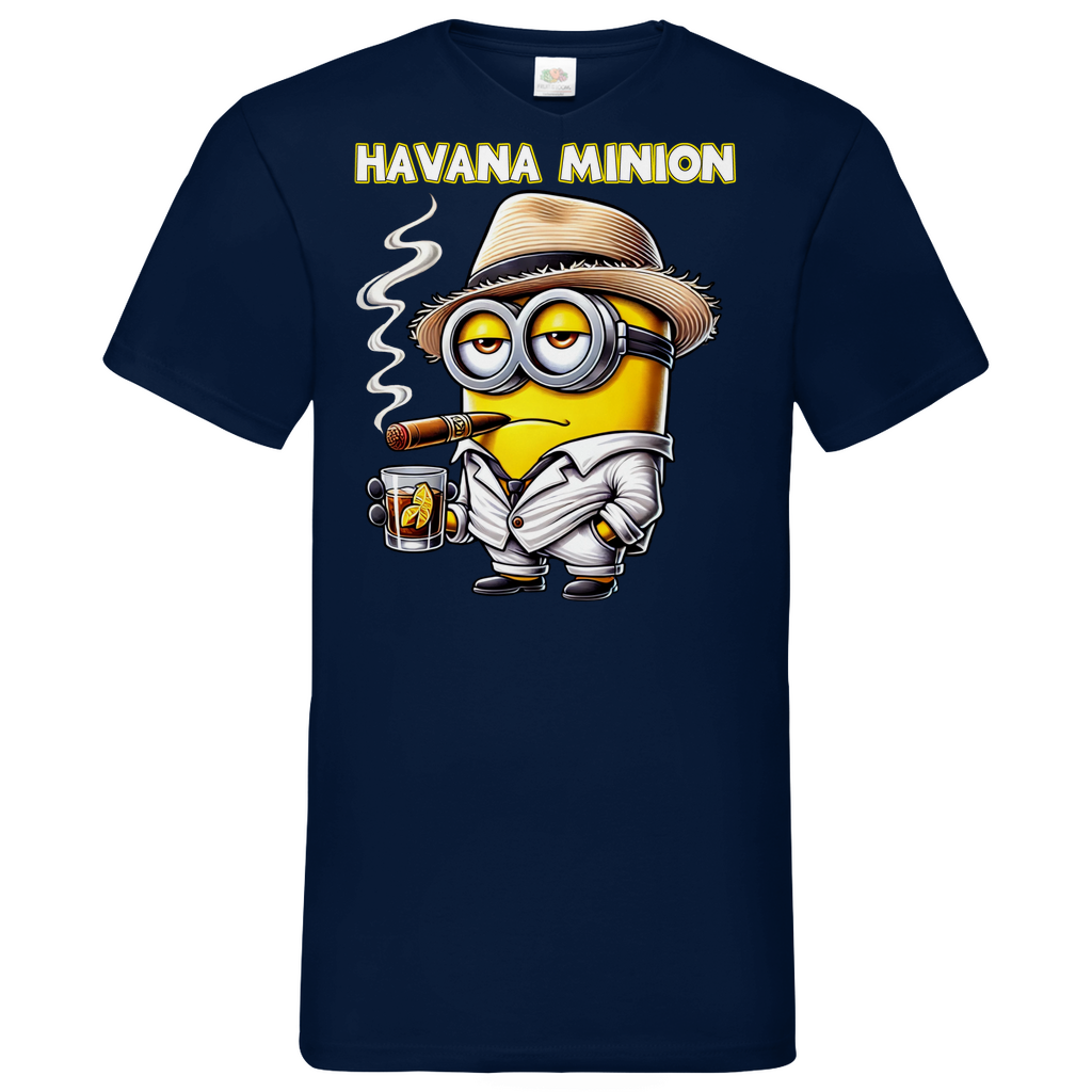 Havana Minion - Herren V-Neck Shirt