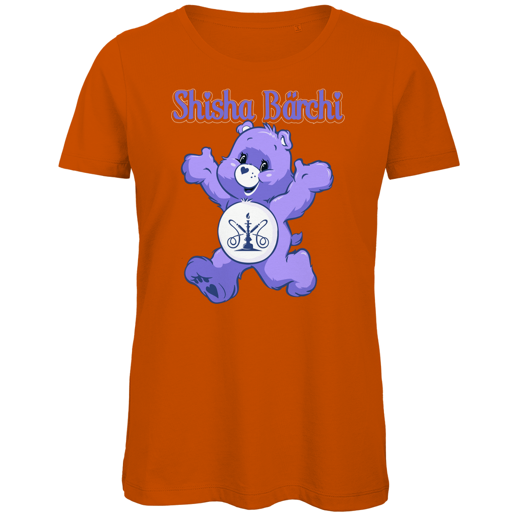 Shisha Bärchi - Glücksbärchi - Damen Premium Bio T-Shirt Urban Orange