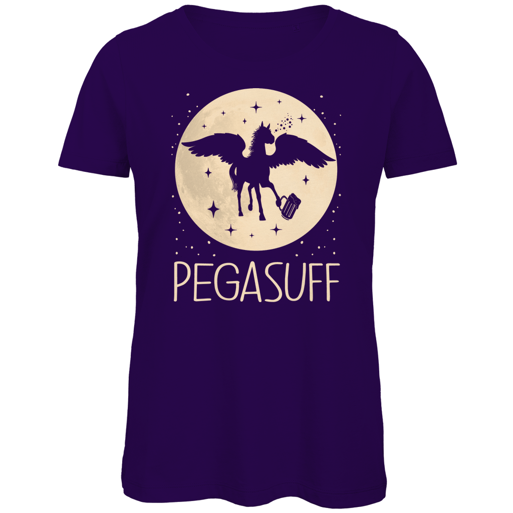 Mond Prinzessin - Pegasuff - Damen Premium Bio T-Shirt Urban Purple