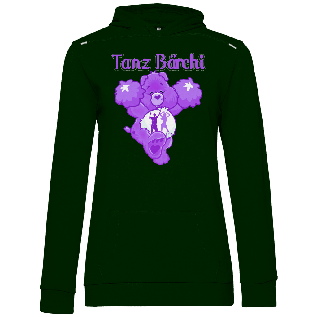 Tanz Bärchi - Glücksbärchi - Damen Hoodie Forest Green