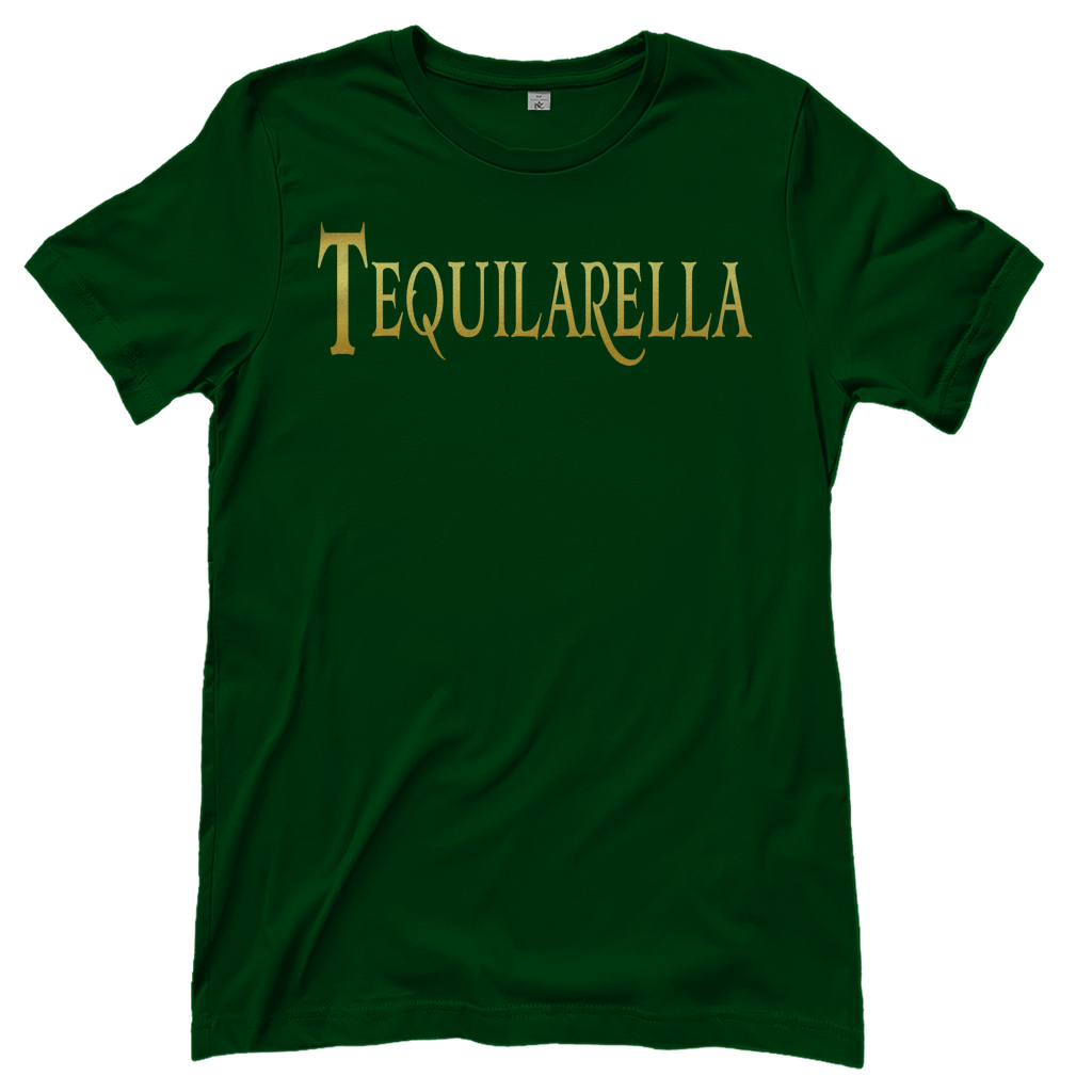 Tequilarella - Prinzessin Gold - Damenshirt Bottle Green