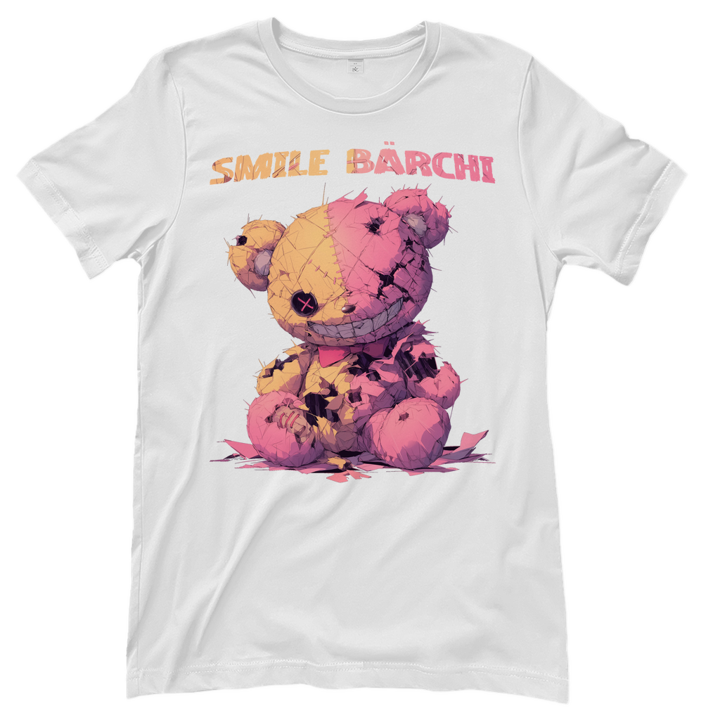 Smile Bärchi - Damenshirt White