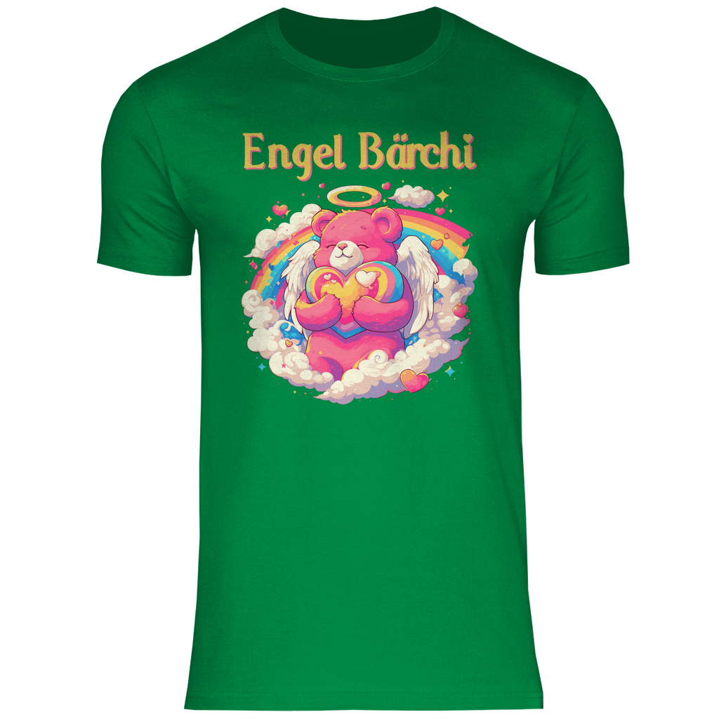 Engel Bärchi - Glücksbärchi - Herren Shirt Kelly Green