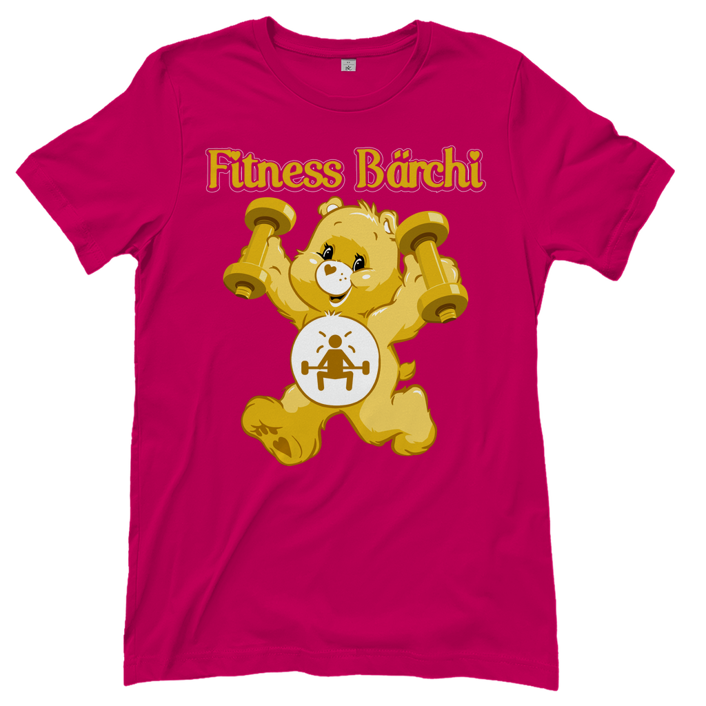Fitness Bärchi - Glücksbärchi - Damenshirt